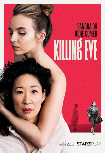 Killing Eve | USA, Großbritannien 2018-2022 | BBC America | Jodie Comer, Sandra Oh, Fiona Shaw | Idee: Phoebe Waller-Bridge | Drama, Action, Thriller | Erfahre mehr auf LezMedia.