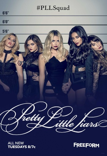 Pretty Little Liars | USA 2010-2017 | Freeform | Shay Mitchell, Bianca Lawson, Claire Holt, Lindsey Shaw, Sasha Pieterse, Miranda Rae Mayo, Dre Davis | Idee: I. Marlene King | Drama, Thriller, Mystery, Romantik | Erfahre mehr auf LezMedia.